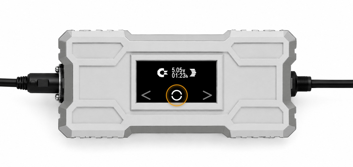 The centre touch button, ringed