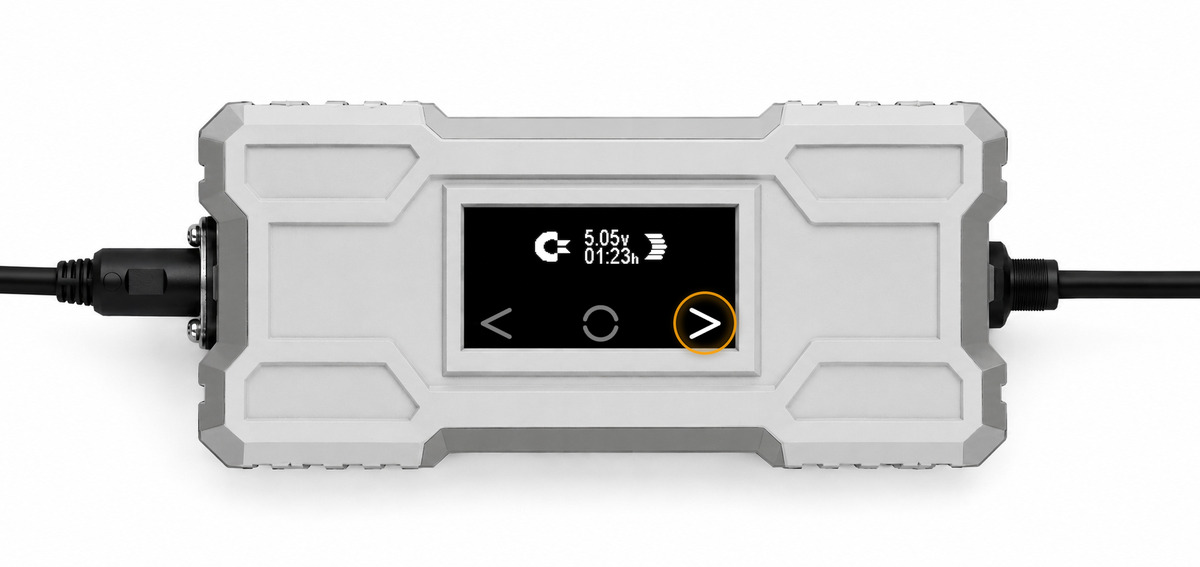 The right touch button, ringed