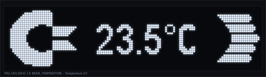 Temperature screen